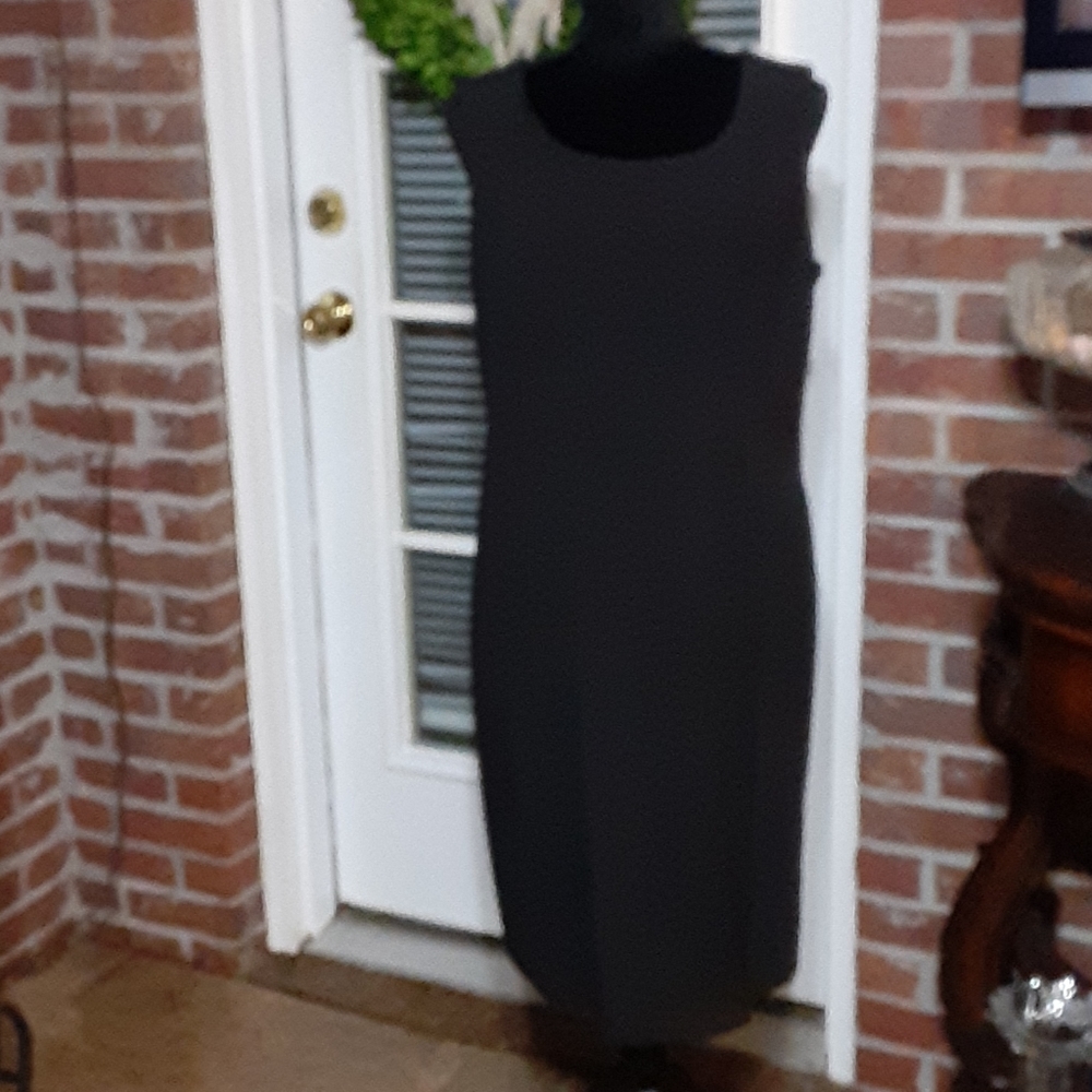 Kim Rogers little black dress sleeveless stretch sz 14 Excellent used condition…